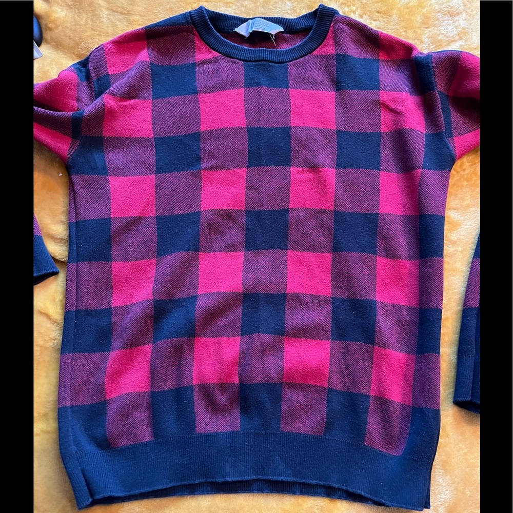 Plaid Sweater